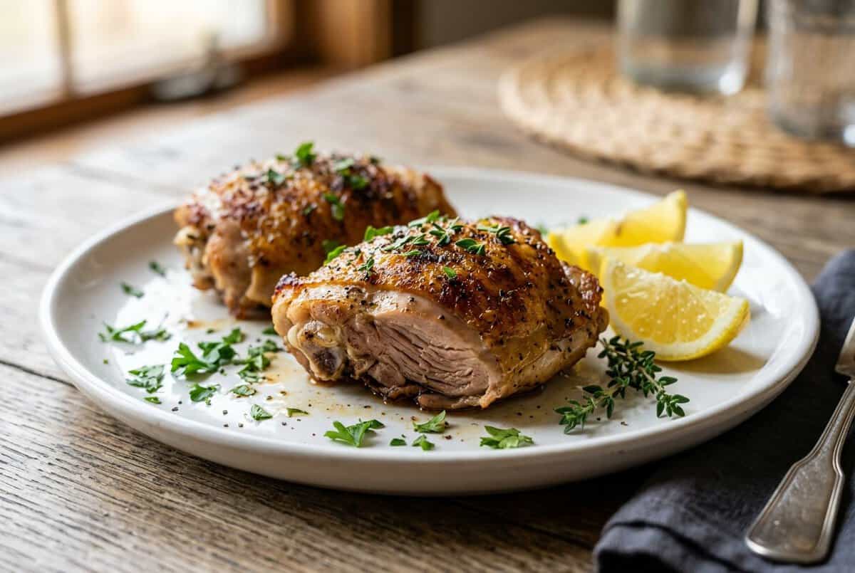 Do Chicken Thighs Look Pink When Cooked? Safety and Color Guide Do Chicken Thighs Look Pink When Cooked? Safety and Color Guide