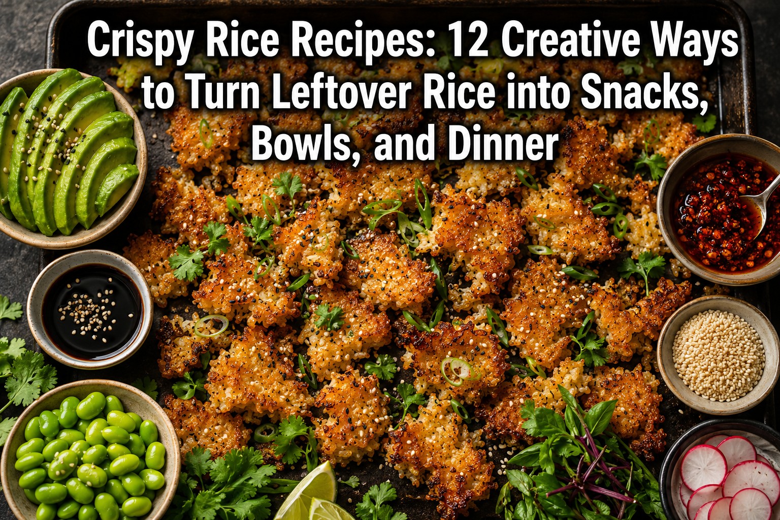 Crispy Rice Recipes: 12 Creative Ways to Turn Leftover Rice into Snacks, Bowls, and Dinner