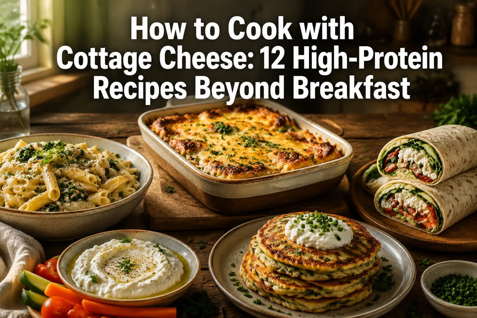 How to Cook with Cottage Cheese: 12 High-Protein Recipes Beyond Breakfast