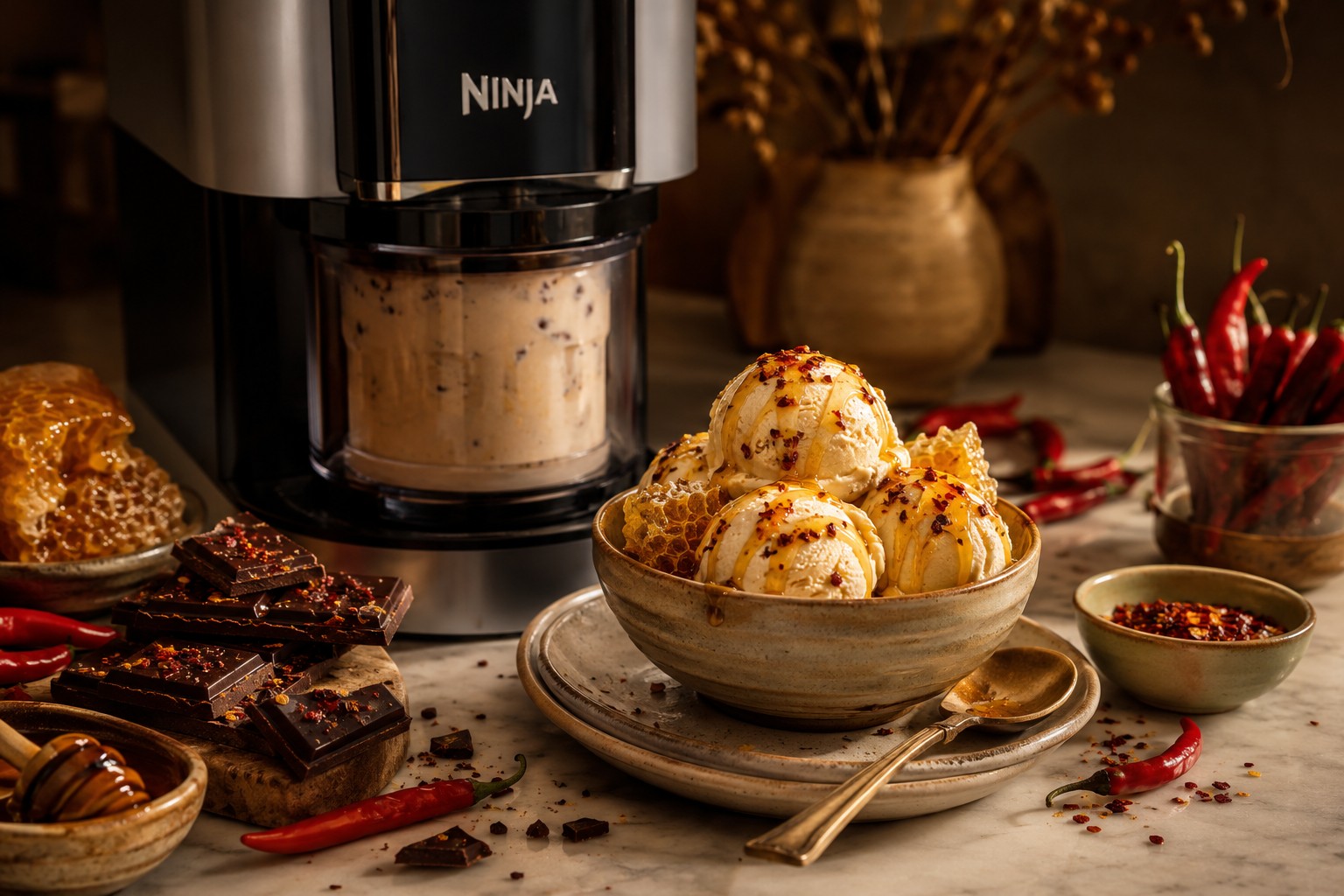 Swicy Desserts Revolution: Hot Honey Ice Creams, Chili Chocolates, and Ninja Creami Hacks