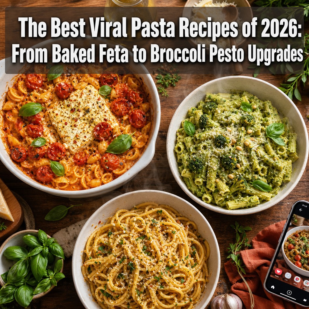 The Best Viral Pasta Recipes of 2026: From Baked Feta to Broccoli Pesto Upgrades