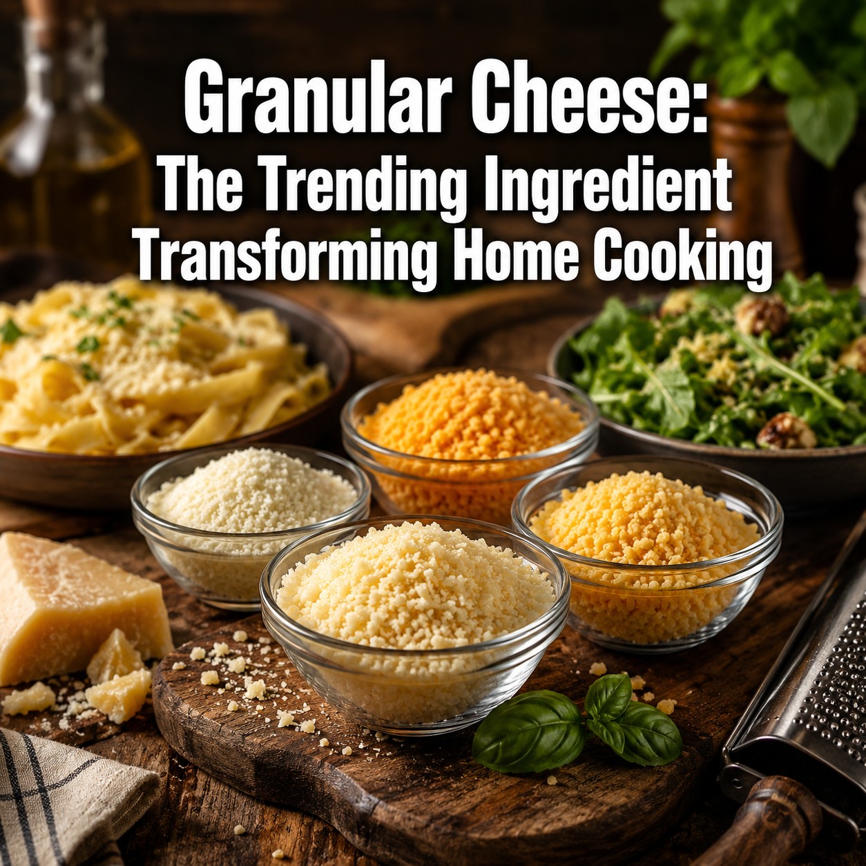 Granular Cheese: Understanding This Trending Ingredient and 15 Creative Cooking Applications