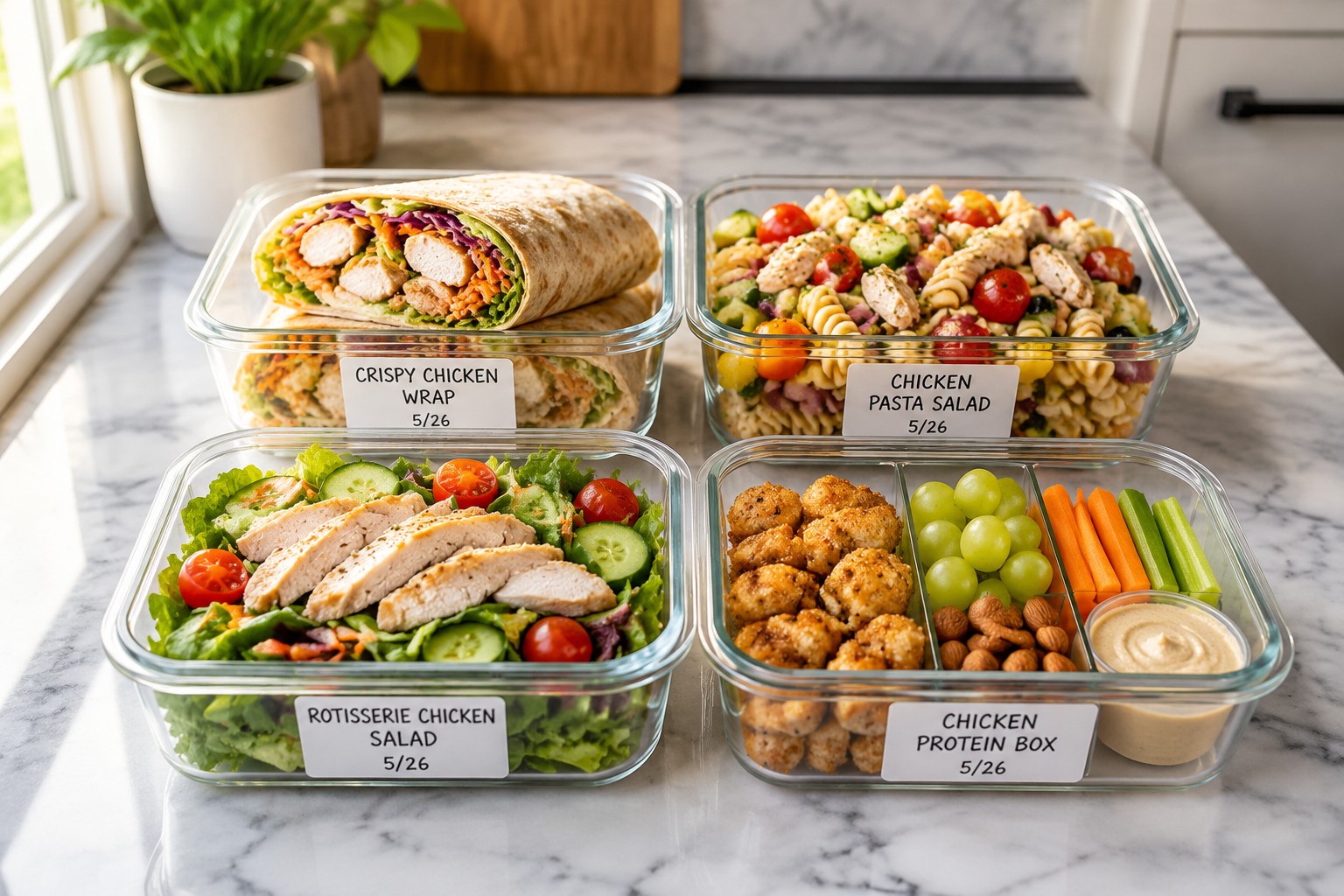 Healthy Snacks to Make with Leftover Chicken