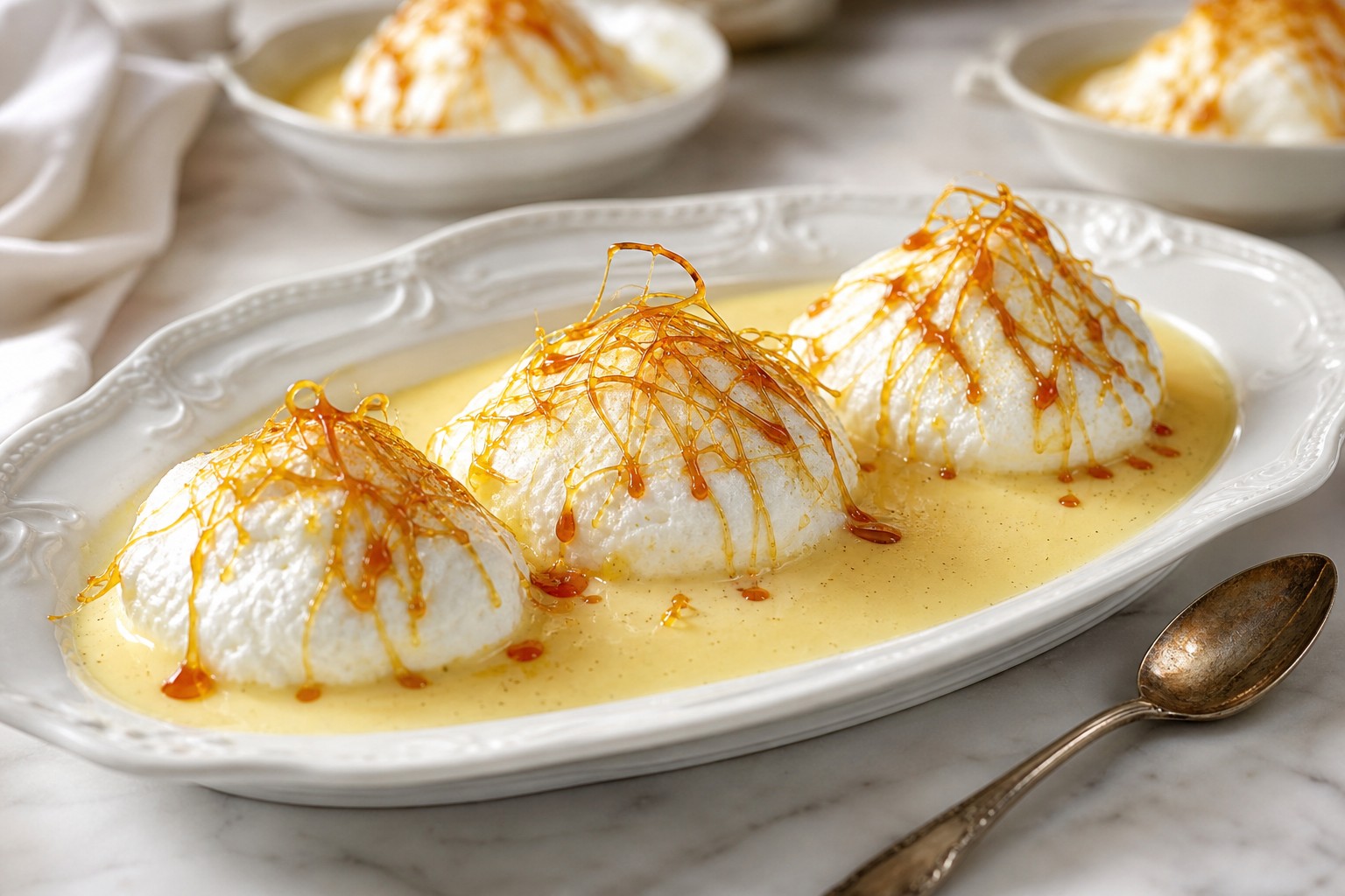 How to Make Île Flottante Without It Deflating