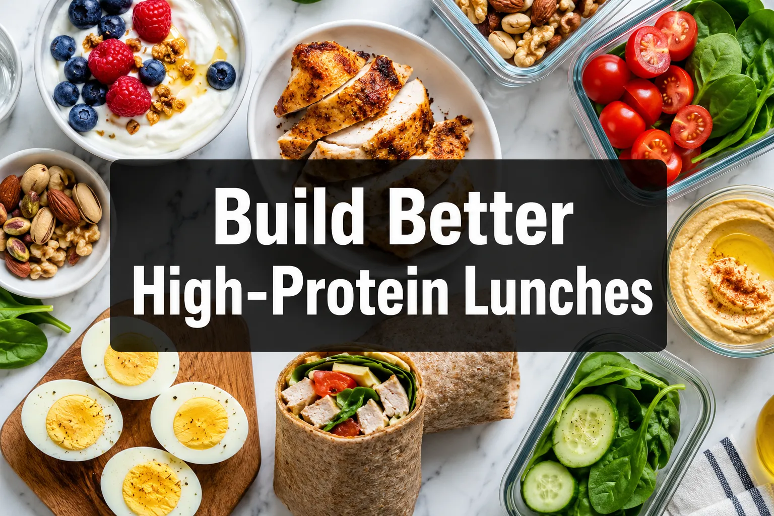 How to Build a Better High-Protein Lunch Without Meal Prep Burnout