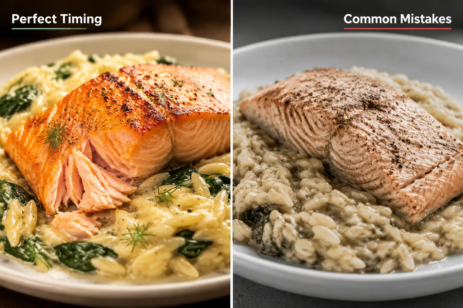 How to Keep Salmon from Drying Out in Orzo Recipes