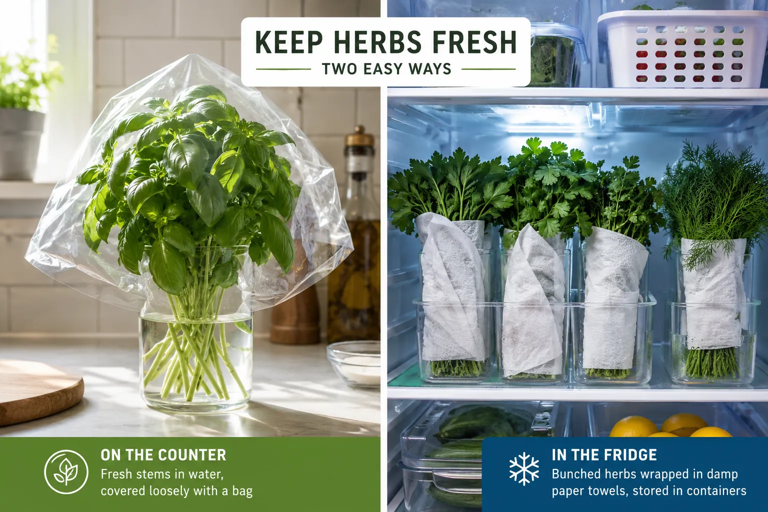 How to Store Fresh Basil So It Doesn't Turn Black