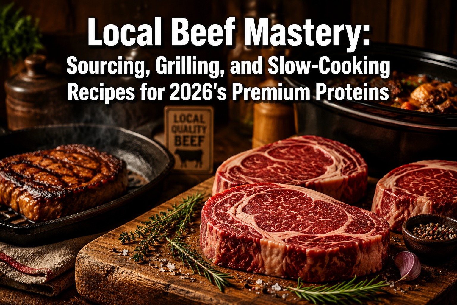 Local Beef Mastery: Sourcing, Grilling, and Slow-Cooking Recipes for 2026’s Premium Proteins