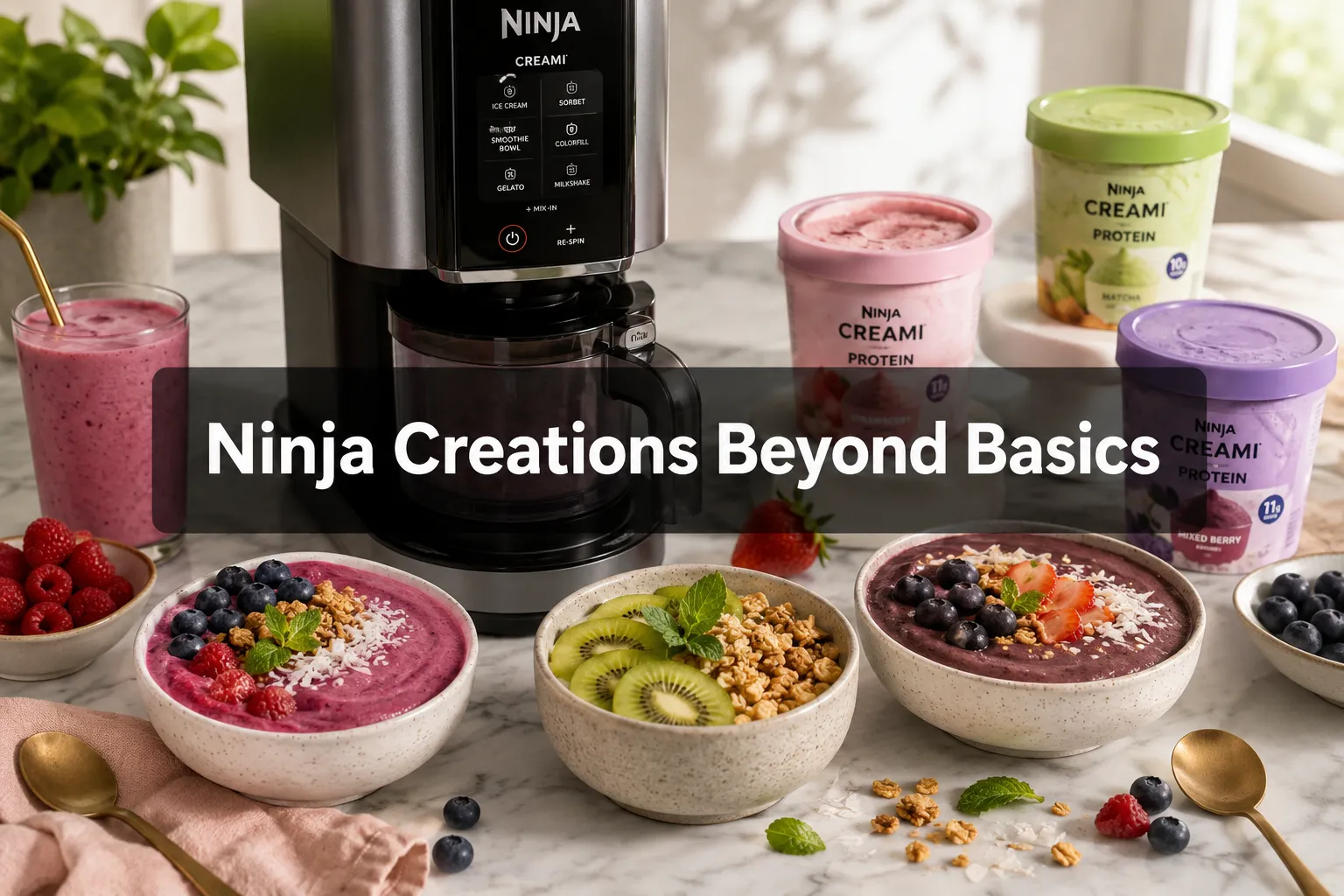 Ninja Creations Beyond Basics: Protein-Packed Smoothies, Ice Creams, and 2026 Dessert Hacks