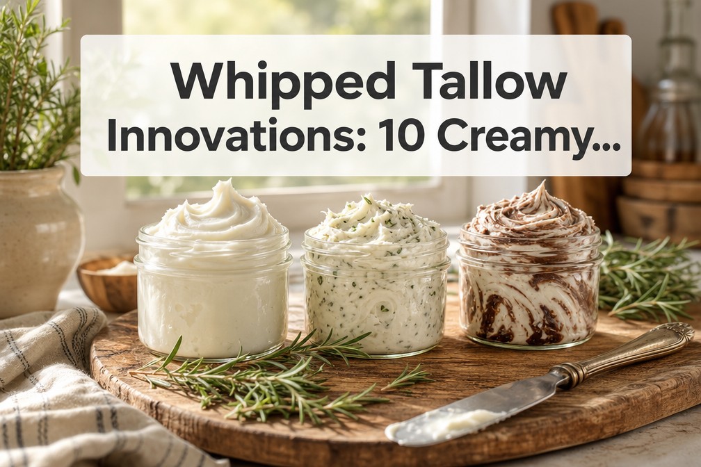 Whipped Tallow Innovations: 10 Creamy Recipes from Spreads to Dessert Bases in 2026
